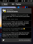 DaveClarke.com Mobile Website