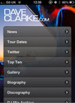 DaveClarke.com Mobile Website